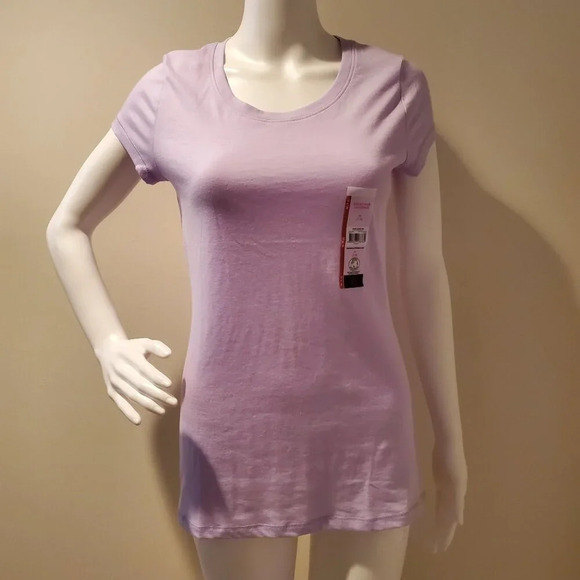 NOBO Tops - NWT NOBO Short Sleeved Crewneck Shirt Lavender Sunrise M(7-9)